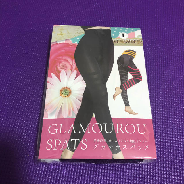 グラマラスパッツ　L 　GLAMOUROU SPATS レディースのレッグウェア(レギンス/スパッツ)の商品写真