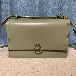 チャールズアンドキース(Charles and Keith)のCHARLES&KEITH ショルダーバッグ　ミントグリーン(ショルダーバッグ)