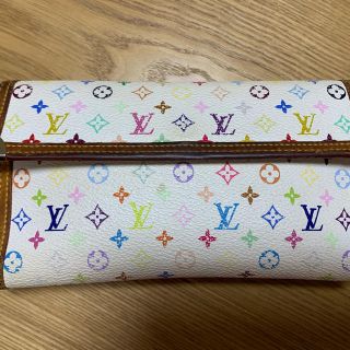 ルイヴィトン(LOUIS VUITTON)のルイヴィトン　マルチカラー財布　難あり　激安(財布)