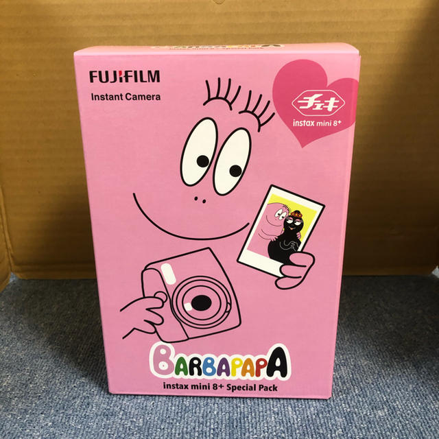 富士フイルム(フジフイルム)のFUJI FILM INSTAX MINI 8+ バーバパパ 3台 スマホ/家電/カメラのカメラ(フィルムカメラ)の商品写真