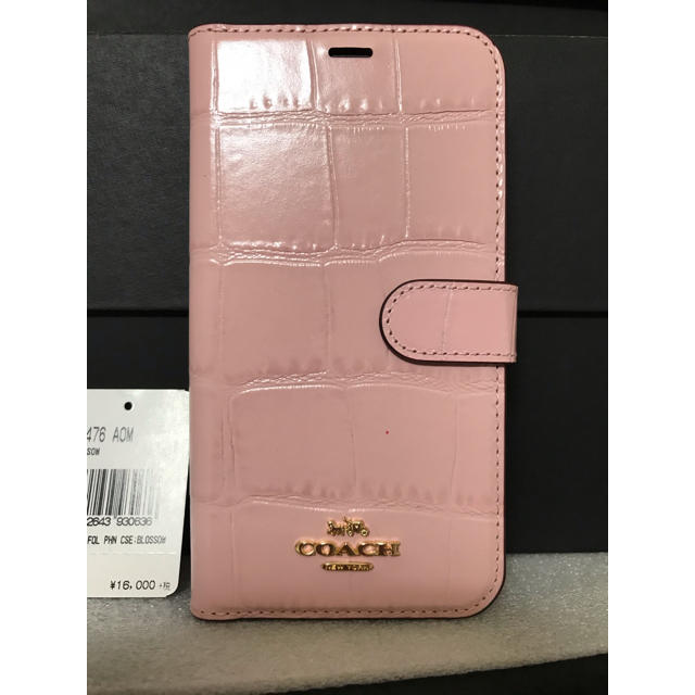 COACH - コーチ coach 新品 ピンク スマホケース iPhone x xsの通販 by マカロン｜コーチならラクマ