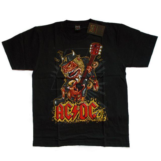 新品 バンドTシャツ AC/DC ブラック サイズL 送料無料 [2] メンズのトップス(Tシャツ/カットソー(半袖/袖なし))の商品写真