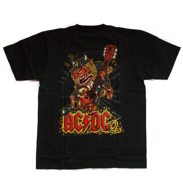 新品 バンドTシャツ AC/DC ブラック サイズL 送料無料 [2] メンズのトップス(Tシャツ/カットソー(半袖/袖なし))の商品写真