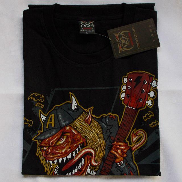 新品 バンドTシャツ AC/DC ブラック サイズL 送料無料 [2] メンズのトップス(Tシャツ/カットソー(半袖/袖なし))の商品写真