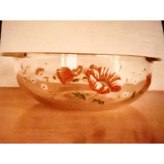 パイレックス(Pyrex)のPYREX MerryFlower キャセロール  花柄 (調理道具/製菓道具)