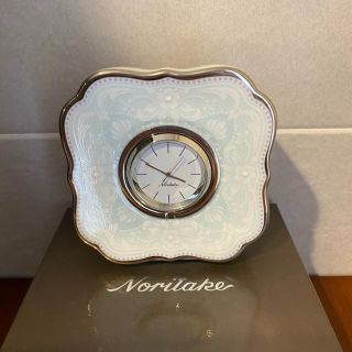 ノリタケ(Noritake)のノリタケ　置時計　ミントグリーン(置時計)