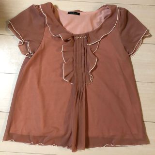 シーディーエスベーシック(C.D.S BASIC)の夏服 ピンク トップス(カットソー(半袖/袖なし))