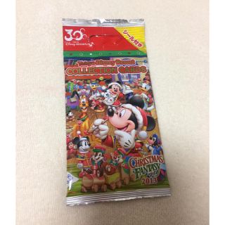 ディズニー(Disney)のコレクションカード ディズニーランド クリスマス(アイドルグッズ)