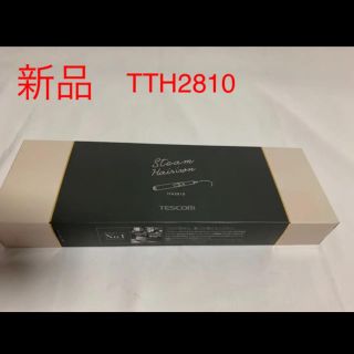 テスコム(TESCOM)の【新品】TESCOM  TTH 2810 マイナスイオンスチームアイロン(ヘアアイロン)