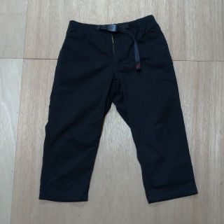 グラミチ(GRAMICCI)のGRAMICCI MIDDLE CUT PANTS　Sサイズ　ブラック(ワークパンツ/カーゴパンツ)