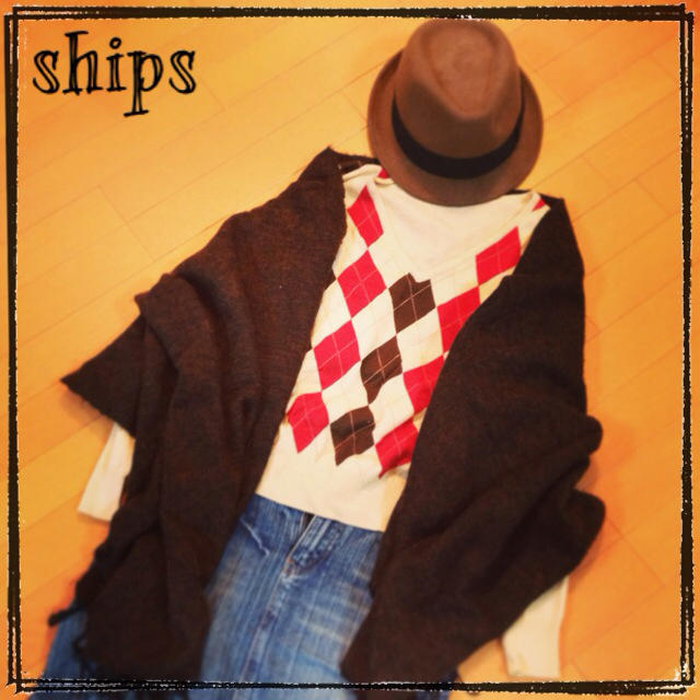 SHIPS(シップス)の♡ships アーガイルニット♡ レディースのトップス(ニット/セーター)の商品写真