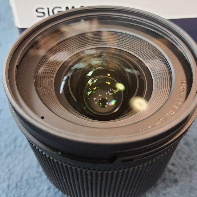 SONY(ソニー)のSIGMA16mm F1.4 DC DN Eマウント スマホ/家電/カメラのカメラ(レンズ(単焦点))の商品写真