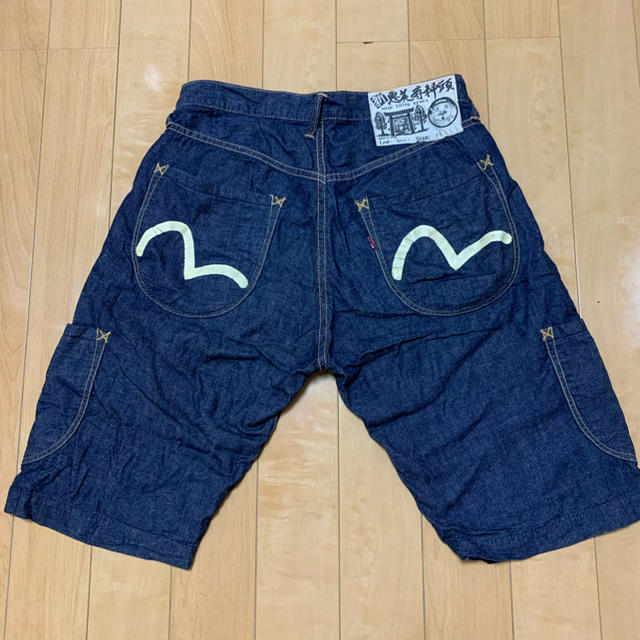 EVISU - エビス ハーフパンツ デニム 薄手の通販 by EVISU - エビス ハーフパンツ デニム 薄手の通販 by