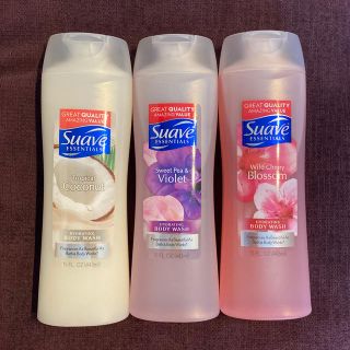 スアーヴ(Suave)のSuave ボディソープ 人気の香り♡ 3本セット(ボディソープ/石鹸)