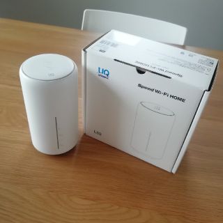 エーユー(au)のSpeed Wi-Fi HOME L02(PC周辺機器)