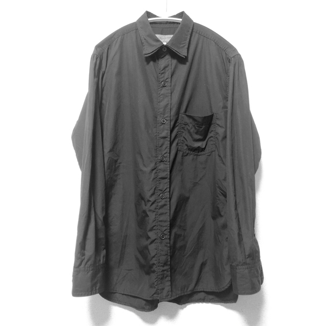 5年保証』 Yohji Yamamoto 三重襟コットンシャツ サイズ4 