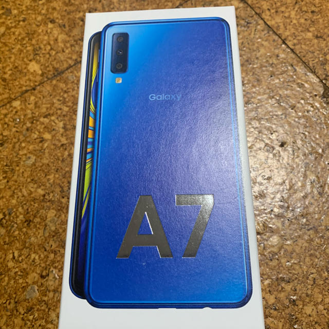 Galaxy A7 ブルー 64 GB 新品 未使用 未開封-