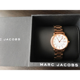 マークジェイコブス(MARC JACOBS)の美品⭐︎ マークジェイコブス　ピンクゴールド　腕時計(腕時計)