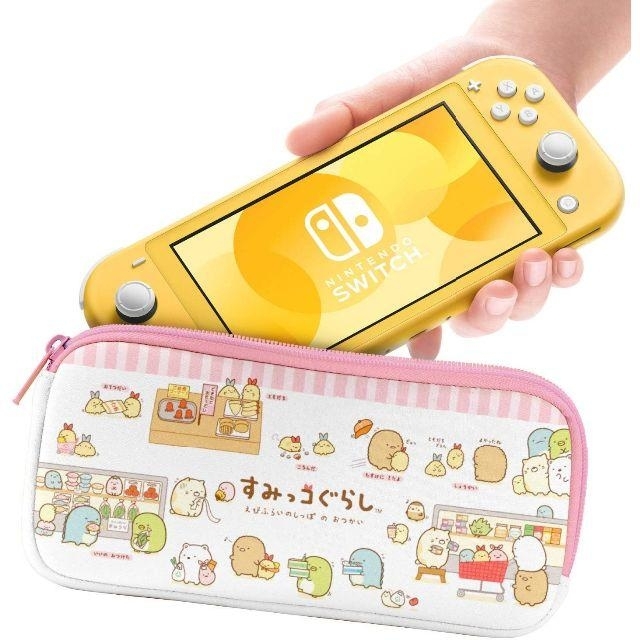 Nintendo Switch - 新品/送料込 スイッチライト用キャラポーチ『すみっコ えびふらいのしっぽ』の通販 by ラクマ五郎's shop｜ニンテンドースイッチならラクマ