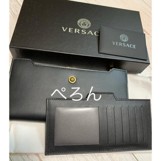 【正規品】VERSACE ヴェルサーチェ メデューサ カードケース付 長財布