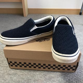 ヴァンズ(VANS)の【期間限定値下げ】カウチン　スニーカー スリッポン　ツイード(スリッポン/モカシン)