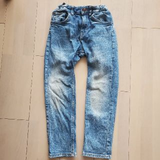 エイチアンドエム(H&M)のきりんさん取置き！！★H&Mキッズ★5～6歳120cmテーパードデニム(パンツ/スパッツ)