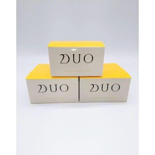 DUO ザ クレンジングバーム クリア 90g グレープフルーツの香り×３(クレンジング/メイク落とし)