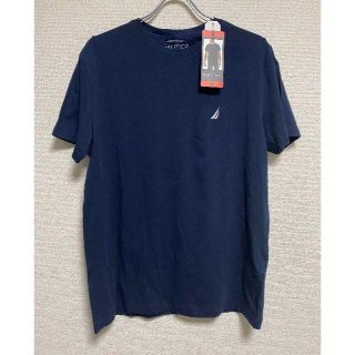 ノーティカ(NAUTICA)の新品 Lサイズ ★ ノーティカ メンズ 半袖 Tシャツ ネイビー US-M(Tシャツ/カットソー(半袖/袖なし))