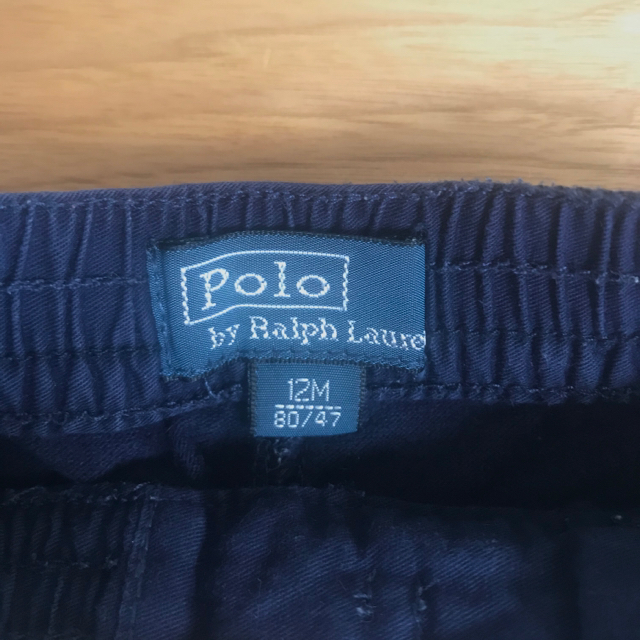 POLO RALPH LAUREN(ポロラルフローレン)のラルフローレン　ショートパンツ(ポロ素材)80 キッズ/ベビー/マタニティのベビー服(~85cm)(パンツ)の商品写真