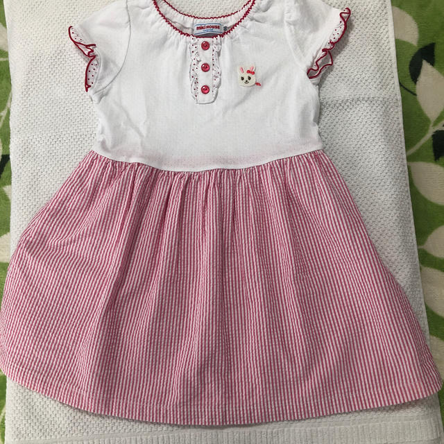 mikihouse(ミキハウス)のミキハウス  チュニック　ワンピース キッズ/ベビー/マタニティのキッズ服女の子用(90cm~)(ワンピース)の商品写真