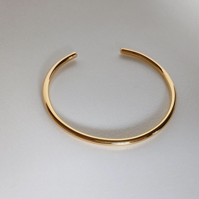 DEUXIEME CLASSE(ドゥーズィエムクラス)のsimple bangle gold レディースのアクセサリー(ブレスレット/バングル)の商品写真