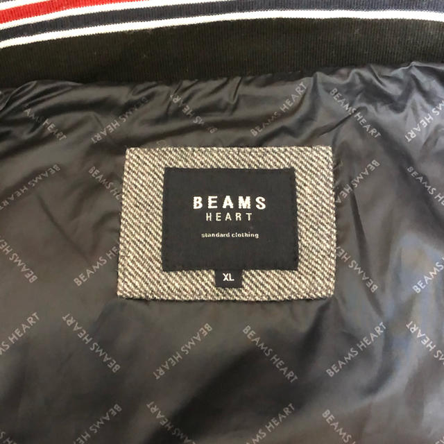 BEAMS(ビームス)のダウンジャケット Beams Heart XL グレー メンズのジャケット/アウター(ダウンジャケット)の商品写真