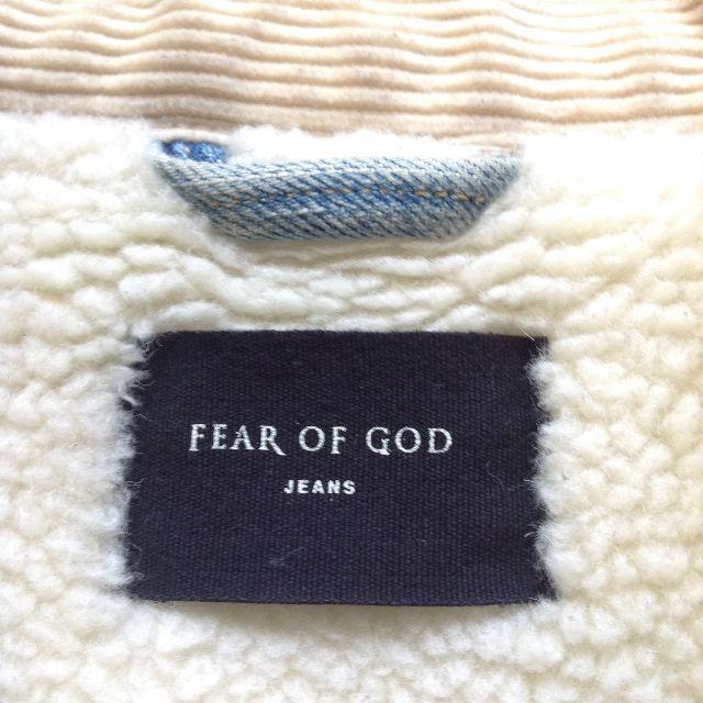 fear of god fifth ALPACA TRUCKER JACKET