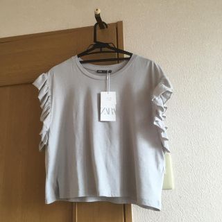 ザラ(ZARA)のZARA★フリルトップス(Tシャツ(半袖/袖なし))