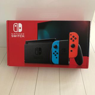 ニンテンドースイッチ(Nintendo Switch)のNintendo Switch ネオンブルー＆ネオンレッド(家庭用ゲーム機本体)