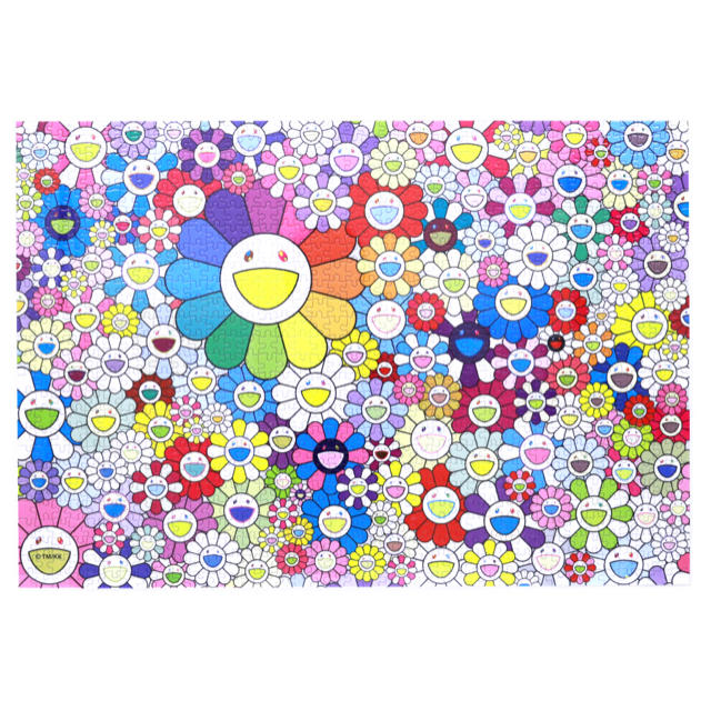 Flower Jigsaw Puzzle 村上隆 お花 Flower Jigsaw Puzzle 村上隆 お花