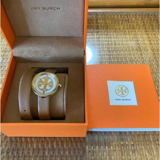 トリーバーチ(Tory Burch)の【新品　保証付】トリーバーチ　レザー腕時計　(腕時計)