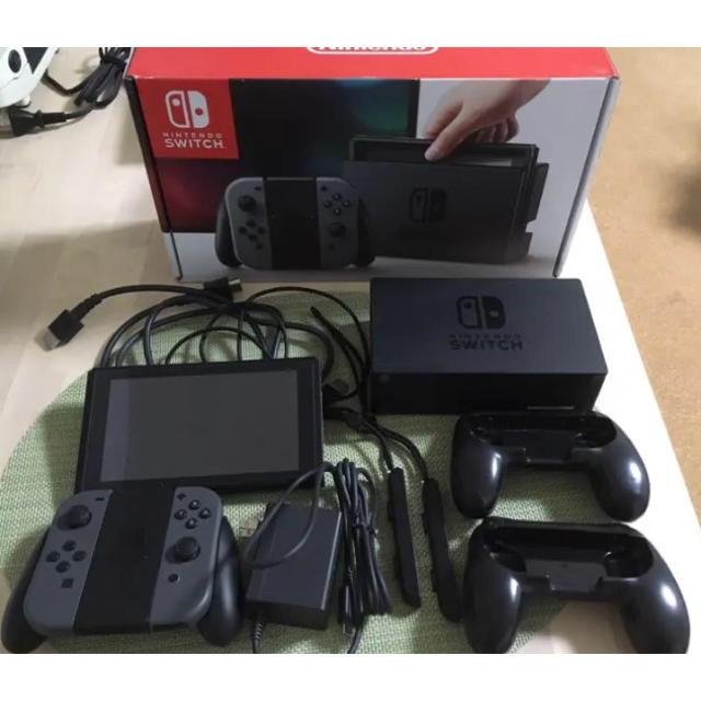 Nintendo Switch Joy-Con (L) / (R) グレー - www.sorbillomenu.com