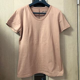 ミラオーウェン(Mila Owen)のMila owen オーガニックコットン Tシャツ ベージュ(Tシャツ(半袖/袖なし))