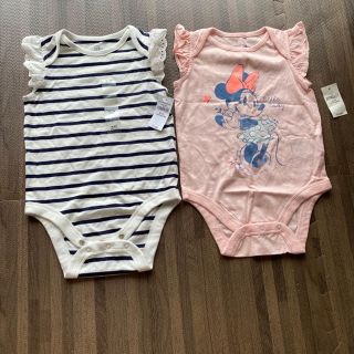 ベビーギャップ(babyGAP)の新品　タグ付き　ロンパース　80 90(ロンパース)