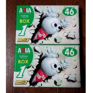 フジフイルム(富士フイルム)の【カセットテープ】AXIA BOX1 46分（ノーマルポジション） 2本セット(その他)