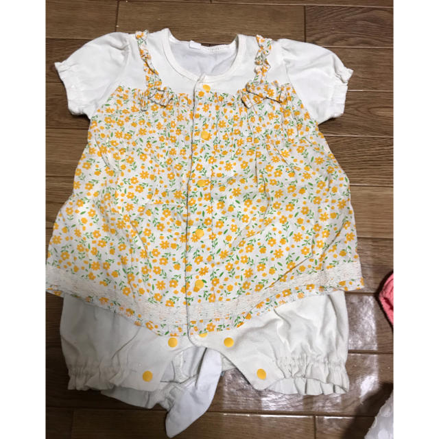 kid’s zoo(キッズズー)のおまとめ　ロンパース　70サイズ キッズ/ベビー/マタニティのベビー服(~85cm)(ロンパース)の商品写真