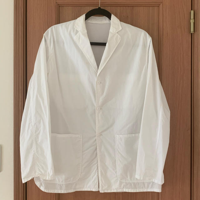 2016SS COMOLI タイプライターシャツジャケット白サイズ1