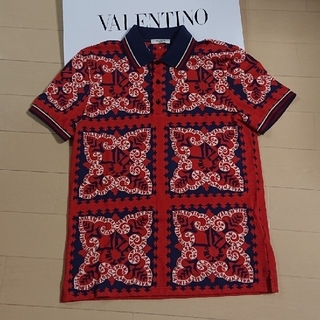 ヴァレンティノ(VALENTINO)の美品✨VALENTINOポロシャツ(ポロシャツ)