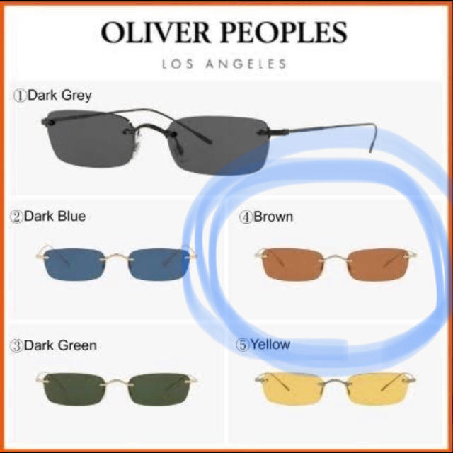 Oliver peoples サングラス