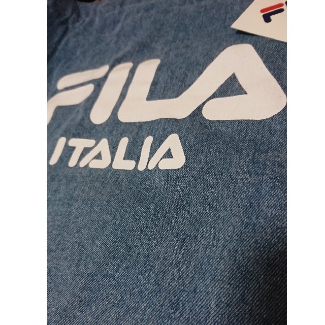 FILA(フィラ)の【新品】FILA フィラ トートバッグ デニム柄 手提げ レディースのバッグ(トートバッグ)の商品写真