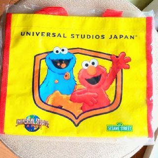 セサミストリート(SESAME STREET)のUSJ セサミストリート　PP素材バッグ(キャラクターグッズ)