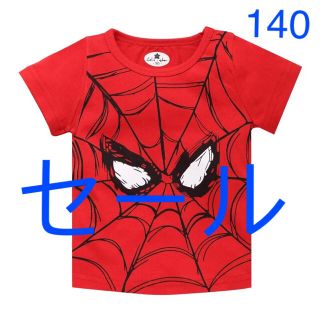 キッズスパイダーマンＴシャツ　140 (Tシャツ/カットソー)