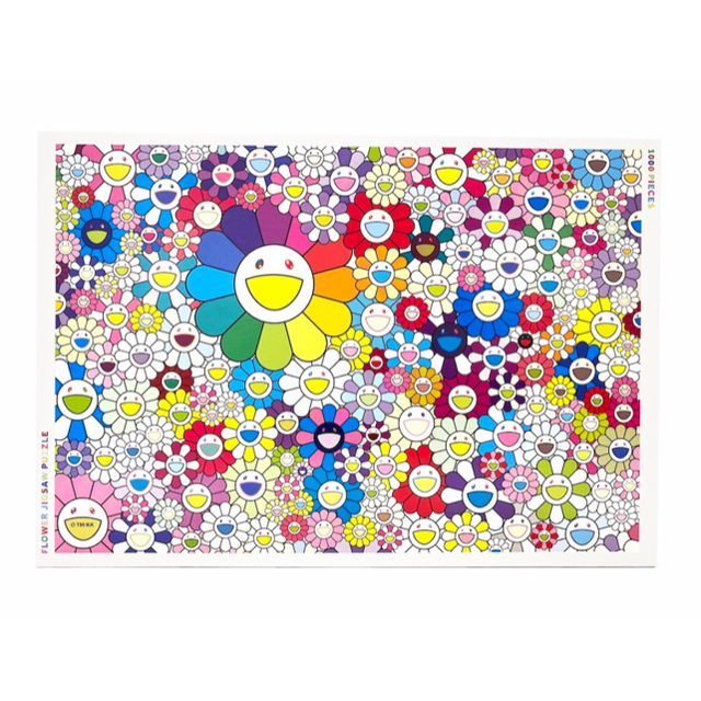 6個セット Flower Jigsaw Puzzle お花ジグソーパズル 村上隆