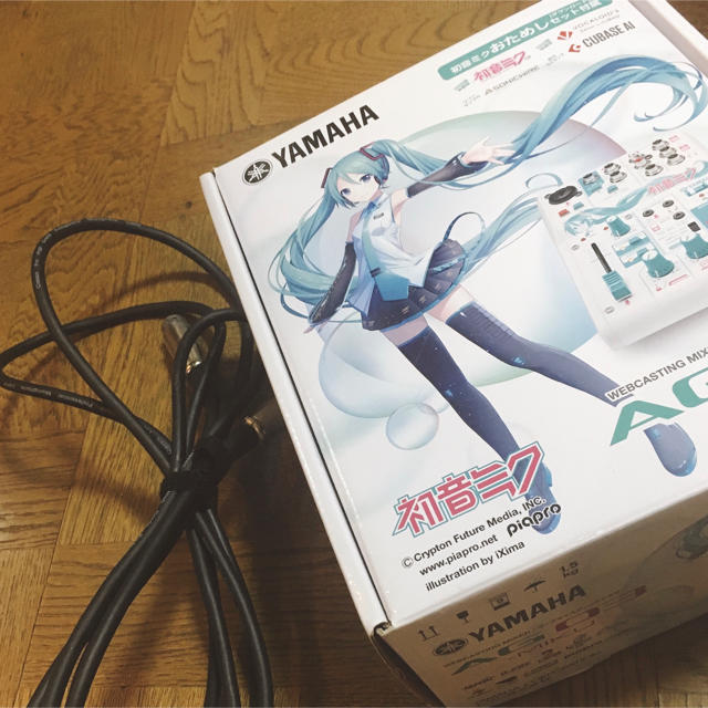 ヤマハ(ヤマハ)のYAMAHA AG03 MIKU 初音ミクモデル 楽器のDTM/DAW(オーディオインターフェイス)の商品写真